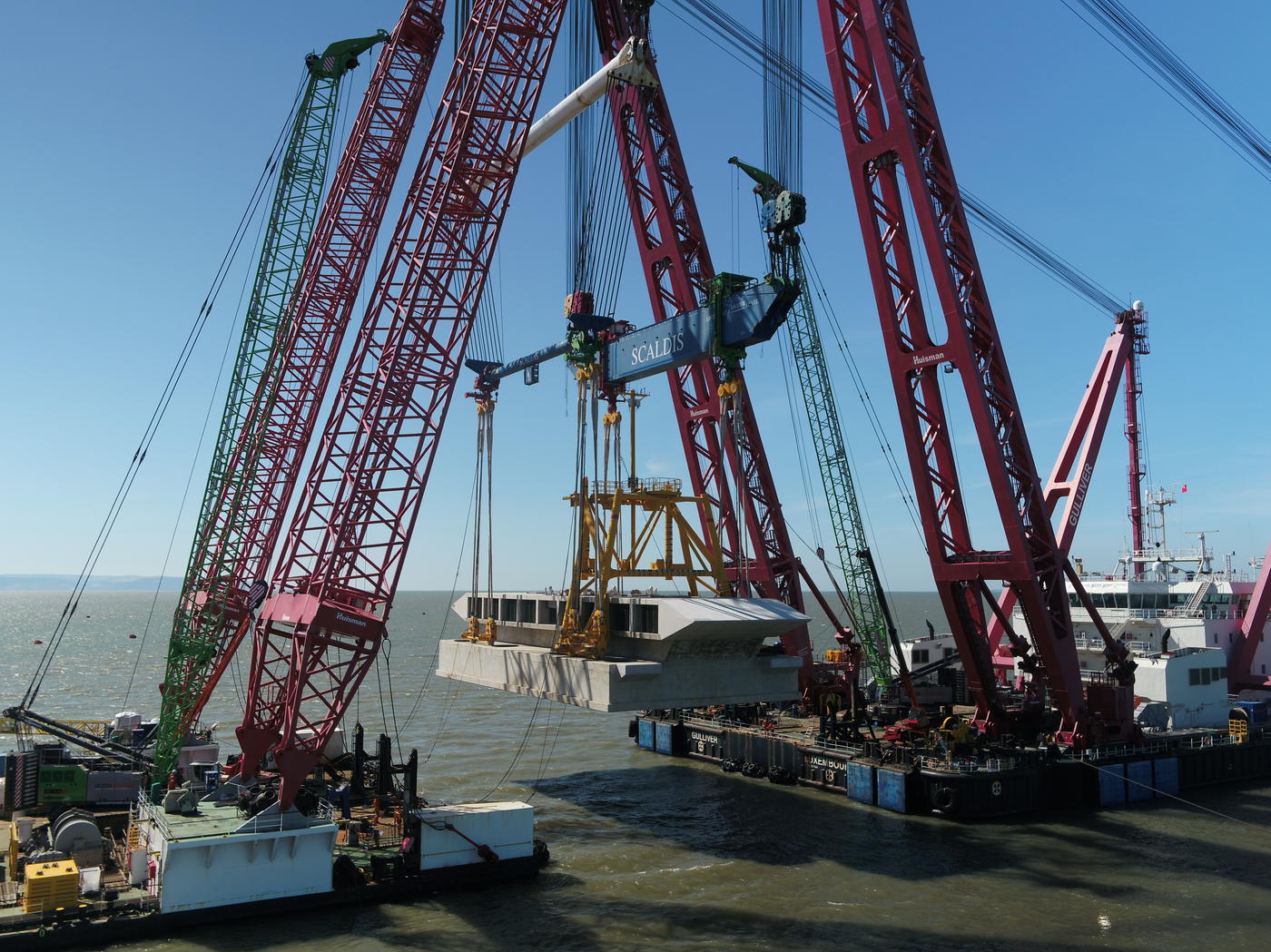 GEO-Instruments HLC Hinkley Dock Edge Cranes