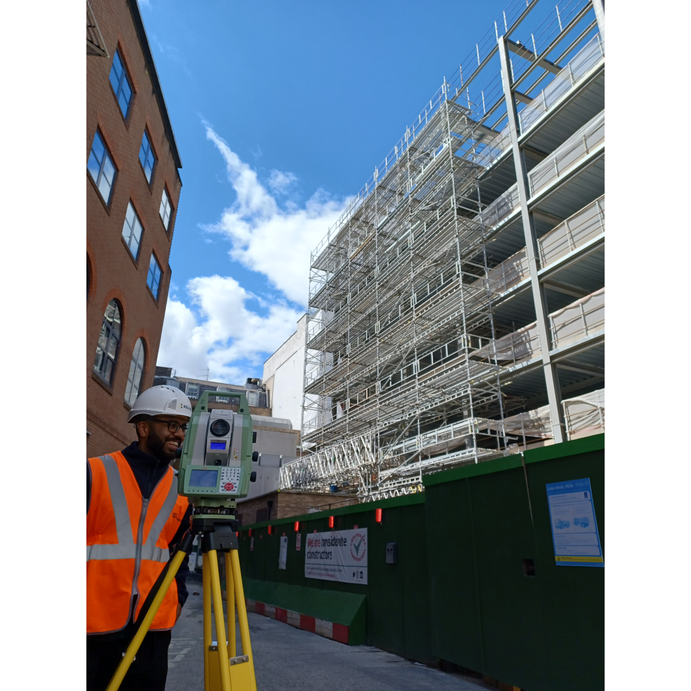 Westbury redevelopment update Surveyor outside site