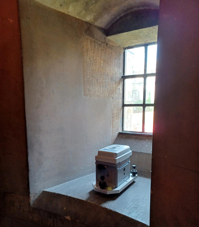 GEO-Instruments Hertford College Structural Monitoring Vibration Sensor