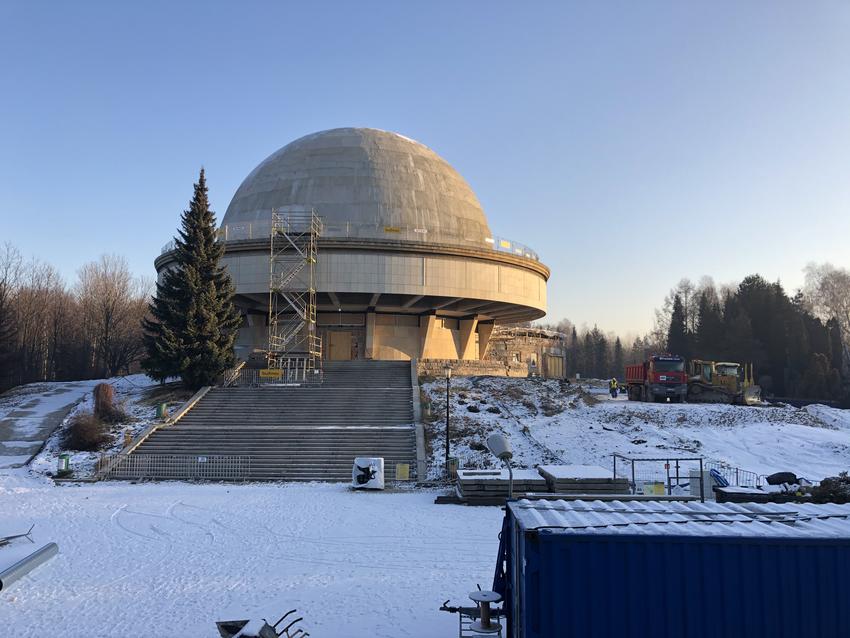Silesian Planetarium in Poland