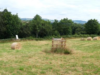 Instrument installation and solar panel at landslip site