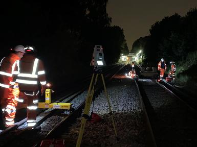 GEO-Instruments Survey and installation teams on nightshift