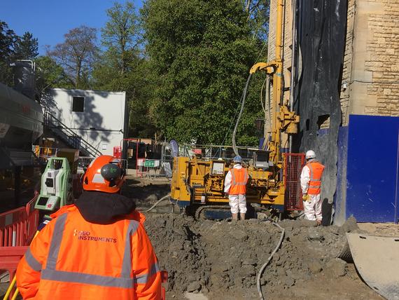 GEO-Instruments monitor jet grouting works at Rhodes House