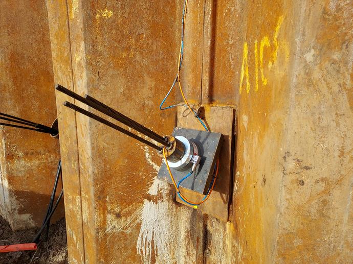 GEO-Instruments Load Cell and Ground Anchor