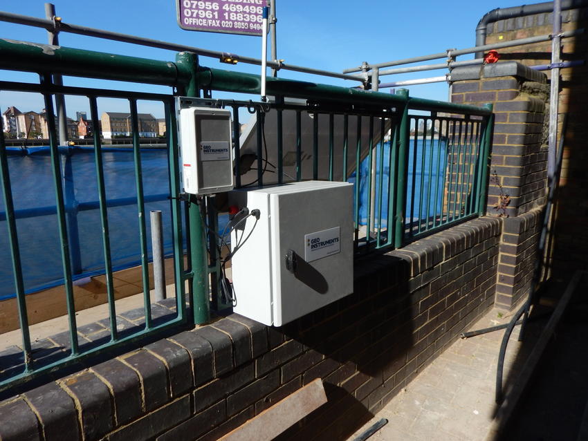 Data collection at Duke Shore Wharf