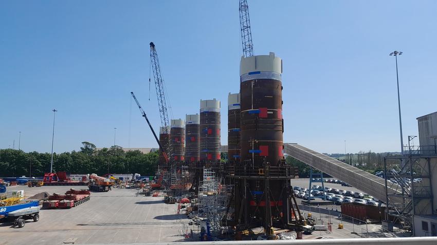 Hinkley Point C Monitoring of Shaft Liners on Dock