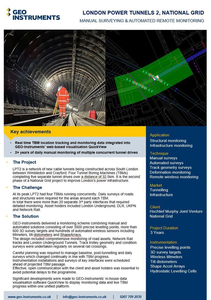 Case Study - London Power Tunnels 2