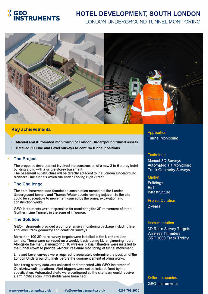 Case Study - Hotel Development, South London