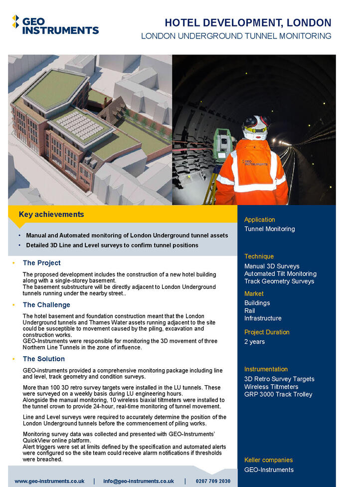 Case Study - Hotel Development, South London