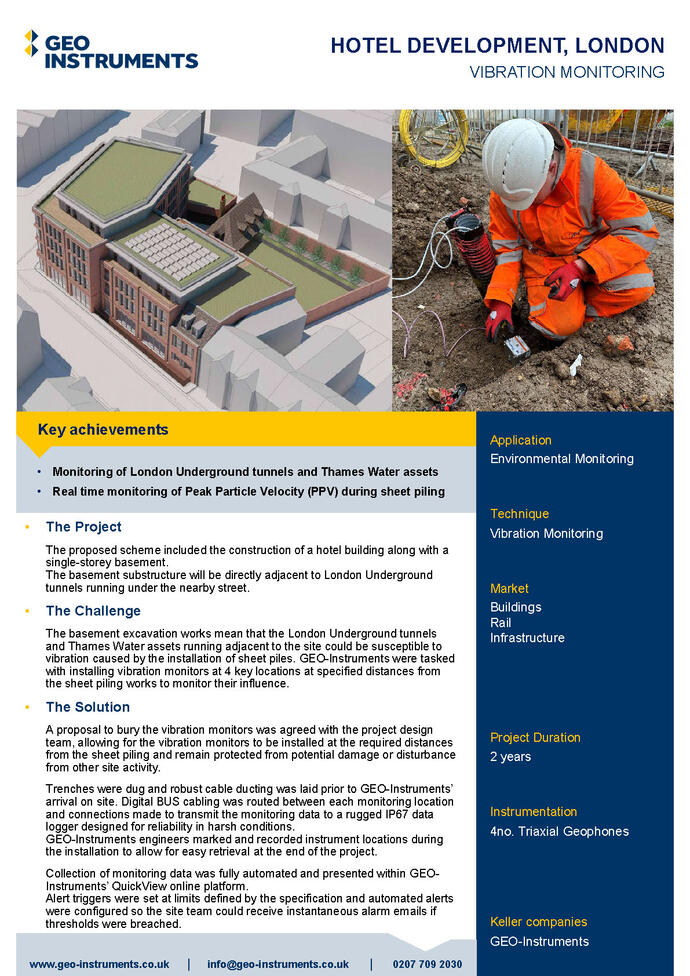 Hotel Development, London