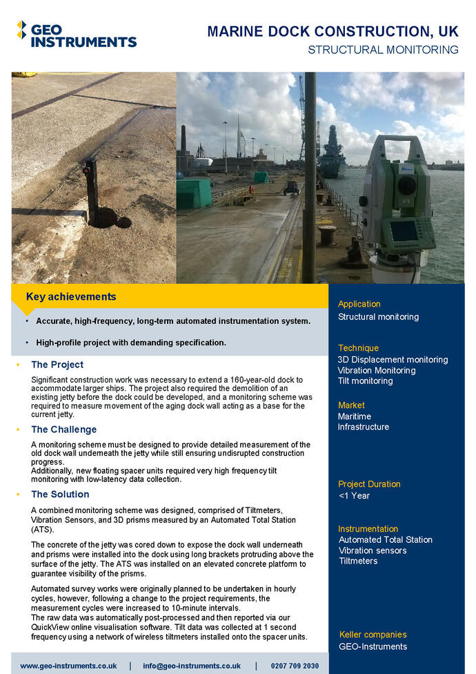 Marine Dock Construction, UK
