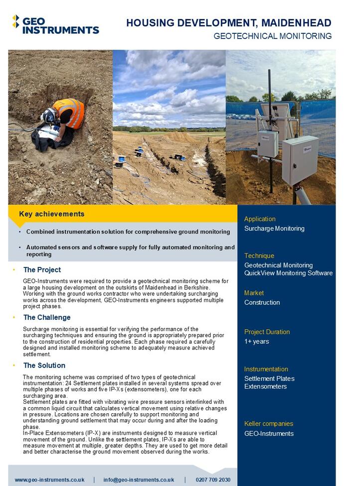 Case Study - Housing Development, Maidenhead