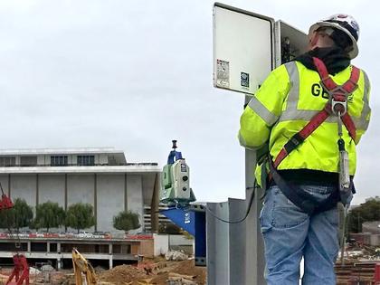 GEO-Instruments automated monitoring Kennedy Center